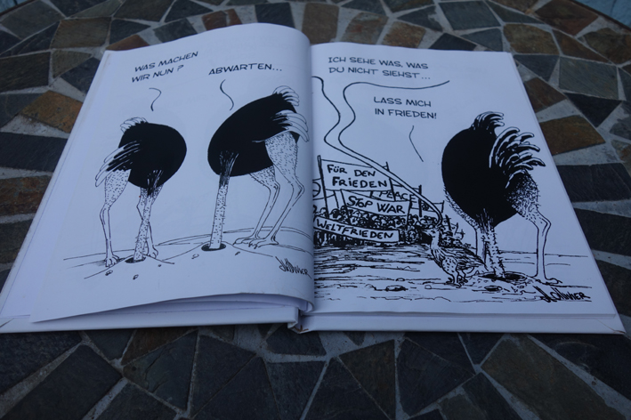 Ansicht Buch offen
